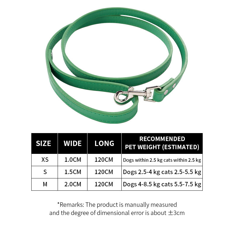 PU leather dog lead, ideal for everyday use