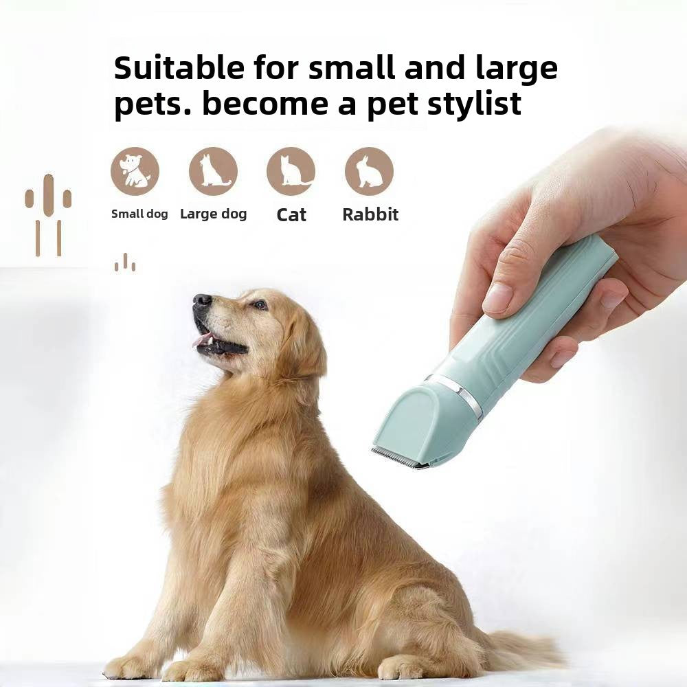 Pet Hair Clipper with Paw Shaver and Nail Grinder, Multi-Function