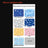 Gel cooling mat with fun print in Small (30 x 40cm) Random Pattern