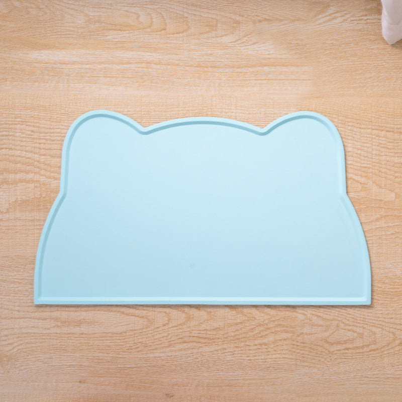 Silicone pet feeding mat with cat ear design, photo 13 of 17