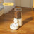 Automatic Gravity Pet Food Feeder and Water Dispenser in Yellow, Blue or Pink with Bell