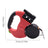 Reflective dual head retractable lead for two dogs, product image 5