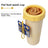 Deep Dog Paw Cleaner Cup with Soft Bristles, Towel Option