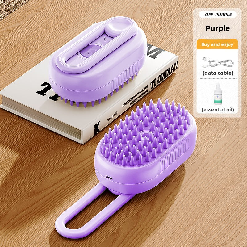 Steam Spray Pet Comb with Deodorising Function for Dogs and Cats