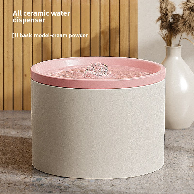 Cat automatic water dispenser