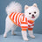 Fleece lined striped dog jumper, available in 9 colours, sizes Small to 2XL, image 50