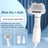 Quiet Pet Hair Dryer and Grooming Brush with Overheat Protection