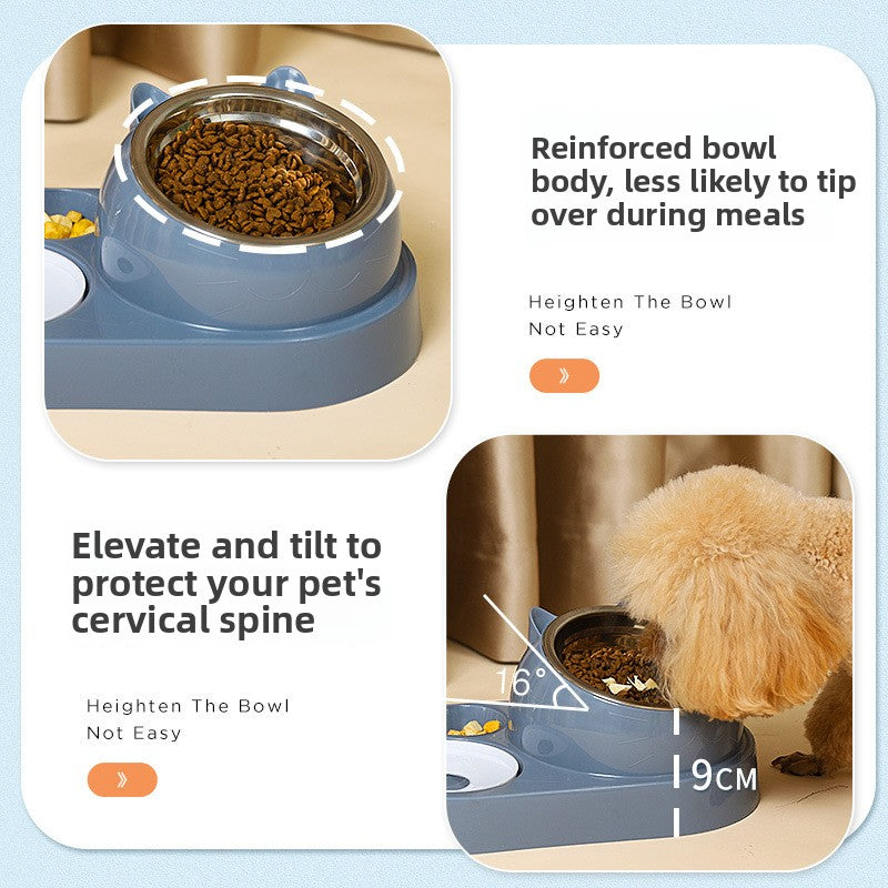 Automatic Pet Food and Water Bowl