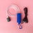Compact USB aquarium air pump in a colourful silicone shell, view 6
