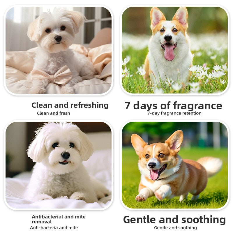 Deodorising Soothing Pet Shampoo for Dogs and Cats, 520ml
