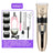 Pet Hair Clipper Grooming Kit with Steel Comb and Scissors