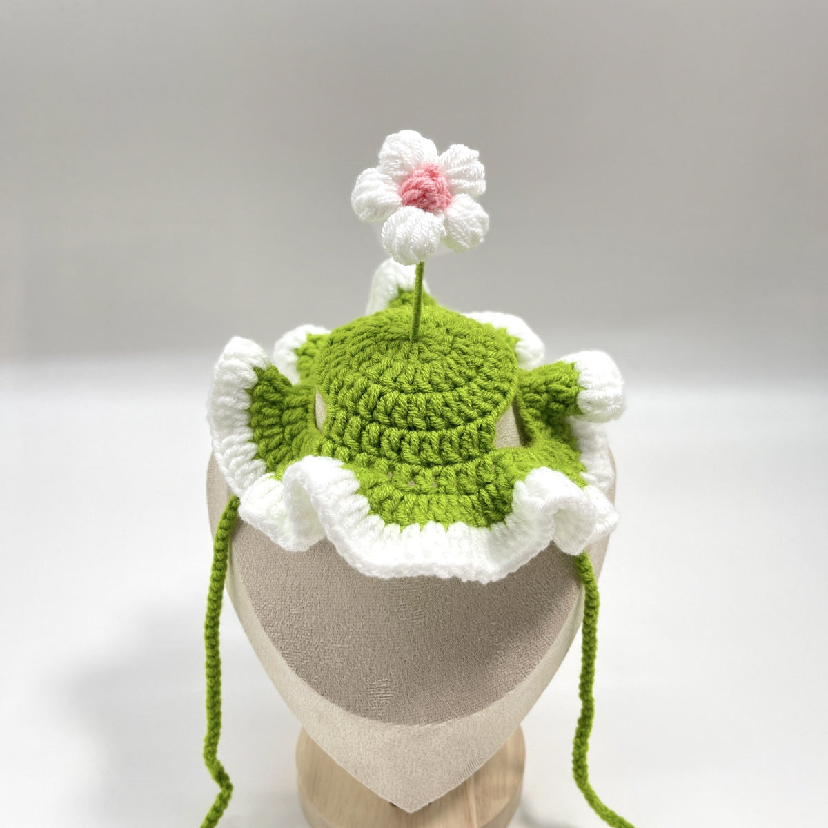 Hand knitted pet hat and collar scarf for dogs and cats, image 10