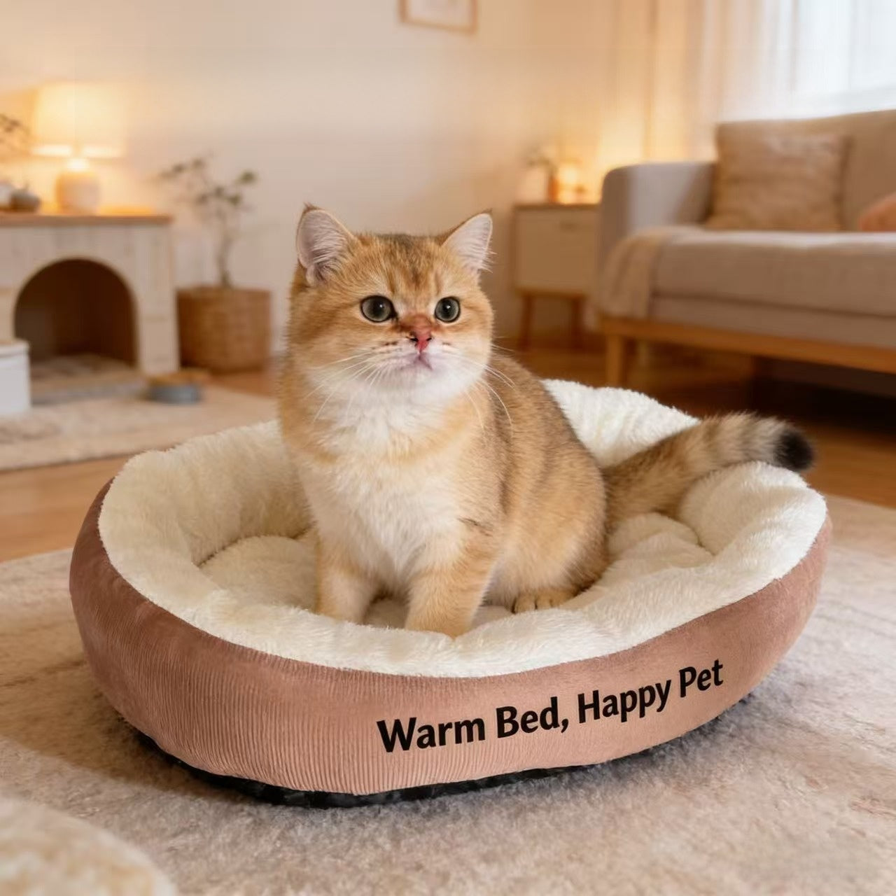 Reversible All-Season Pet Bed Mat, Kennel and Crate Liner