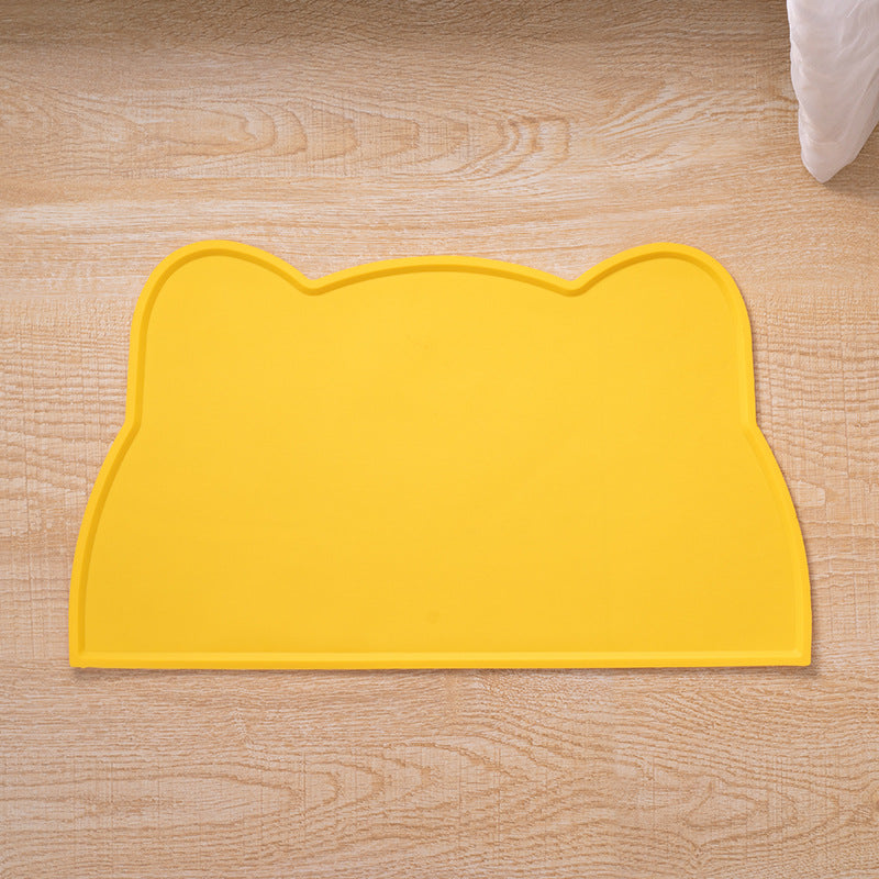 Silicone pet feeding mat with cat ear design, photo 11 of 17