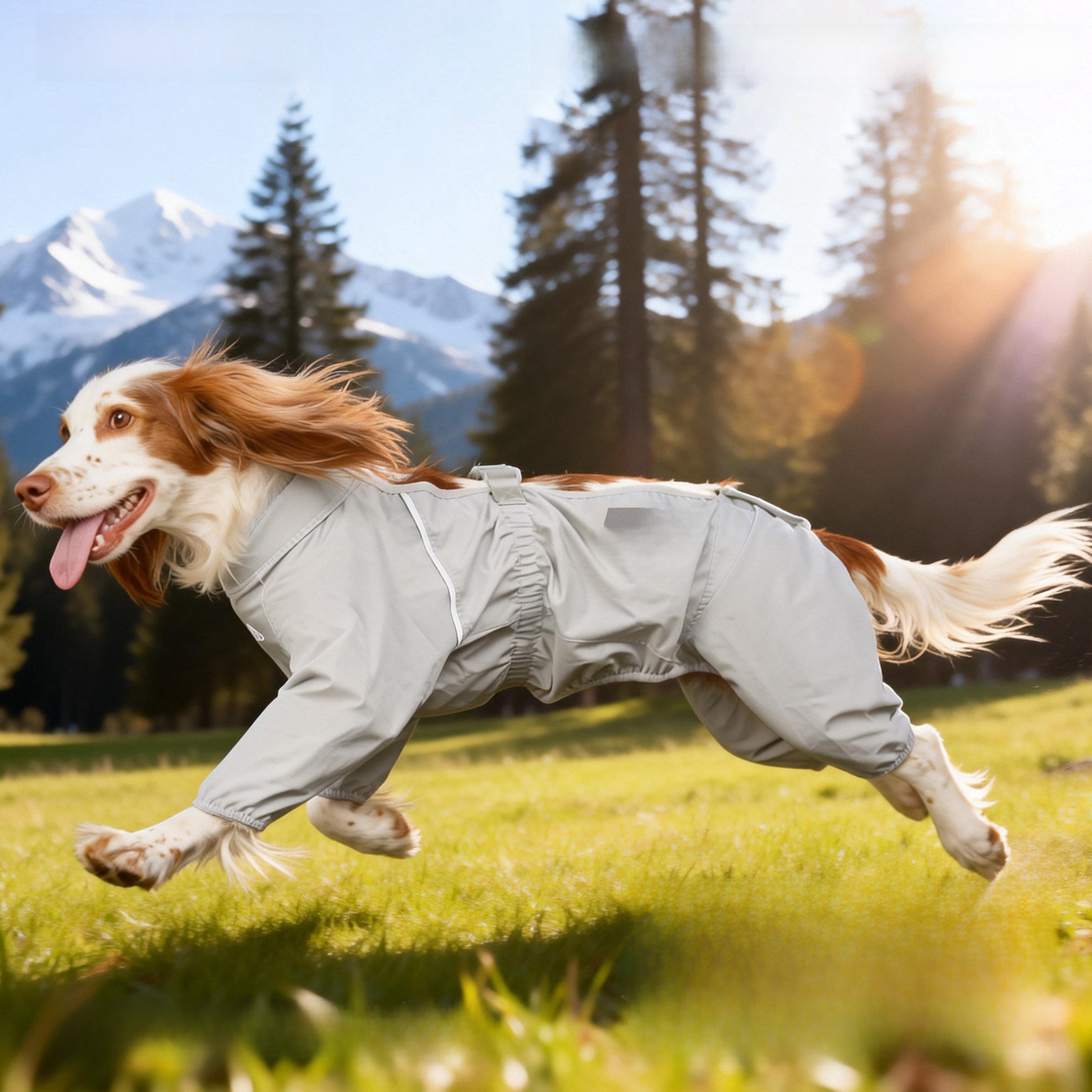 Four leg dust proof dog outfit, available in 12 colours, image 1