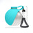 Portable Pet Water Bottle with Collapsible Silicone Bowl and Leak-Proof Lid 285ml