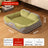 Raised pet bed with built-in neck pillow, photo 6 of 14