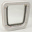 White ABS pet door flap for wooden and glass doors