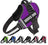 Reflective breathable nylon dog vest harness, product image 27