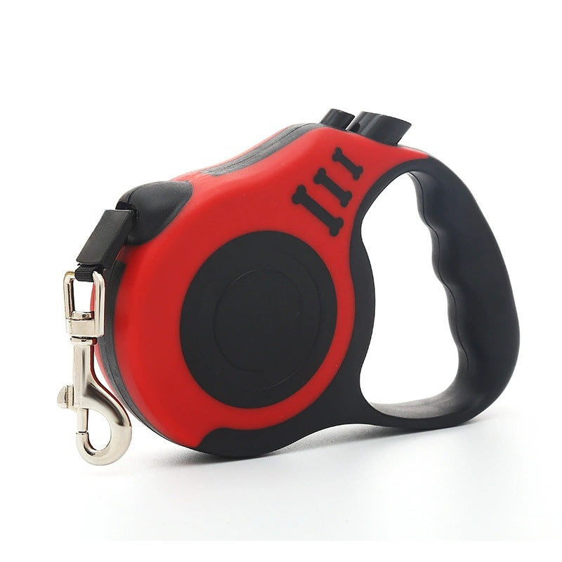 Retractable dog lead with bone print housing, product image 15