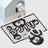 Coil Loop Cat Litter Trapping Mat, Washable Polyester Fibre