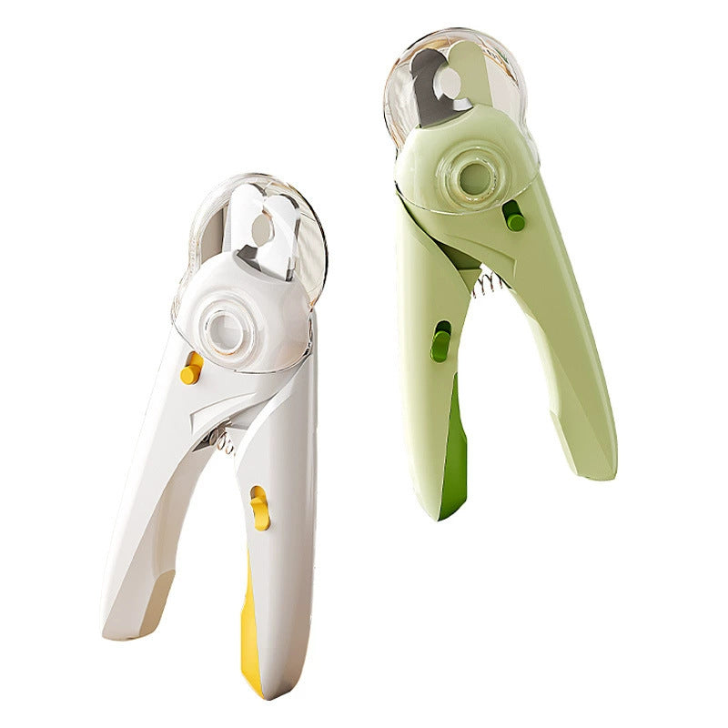 Pet Nail Clippers with LED Light and Safety Lock for Cats and Dogs