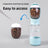 Three-in-One Pet Water Bottle with Food Container, Waste Bin and Carry Strap for Walks