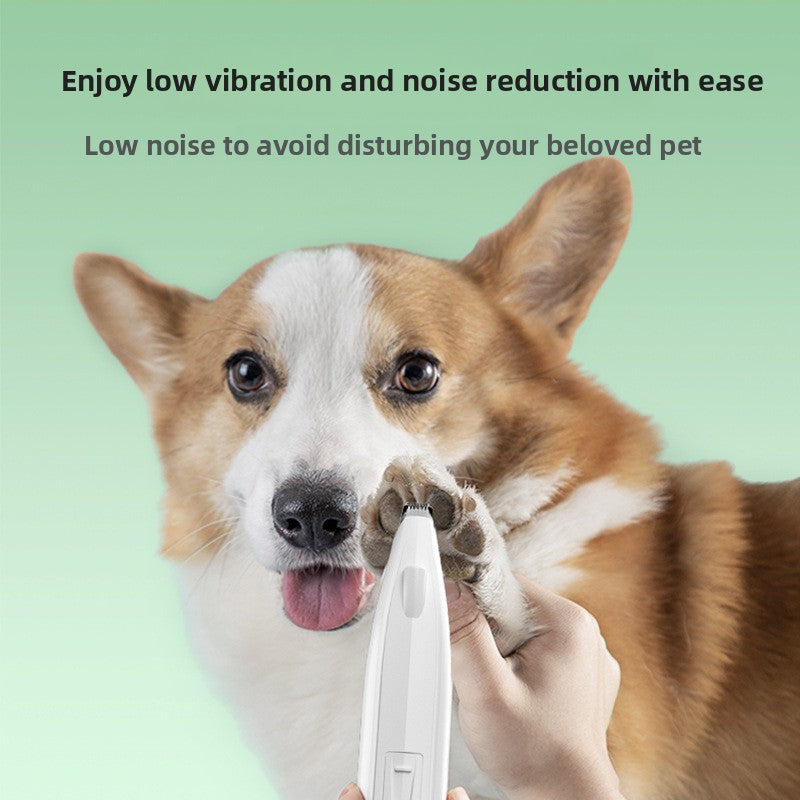 Mini Pet Paw Pad Trimmer, Cordless Quiet Hair Shaver