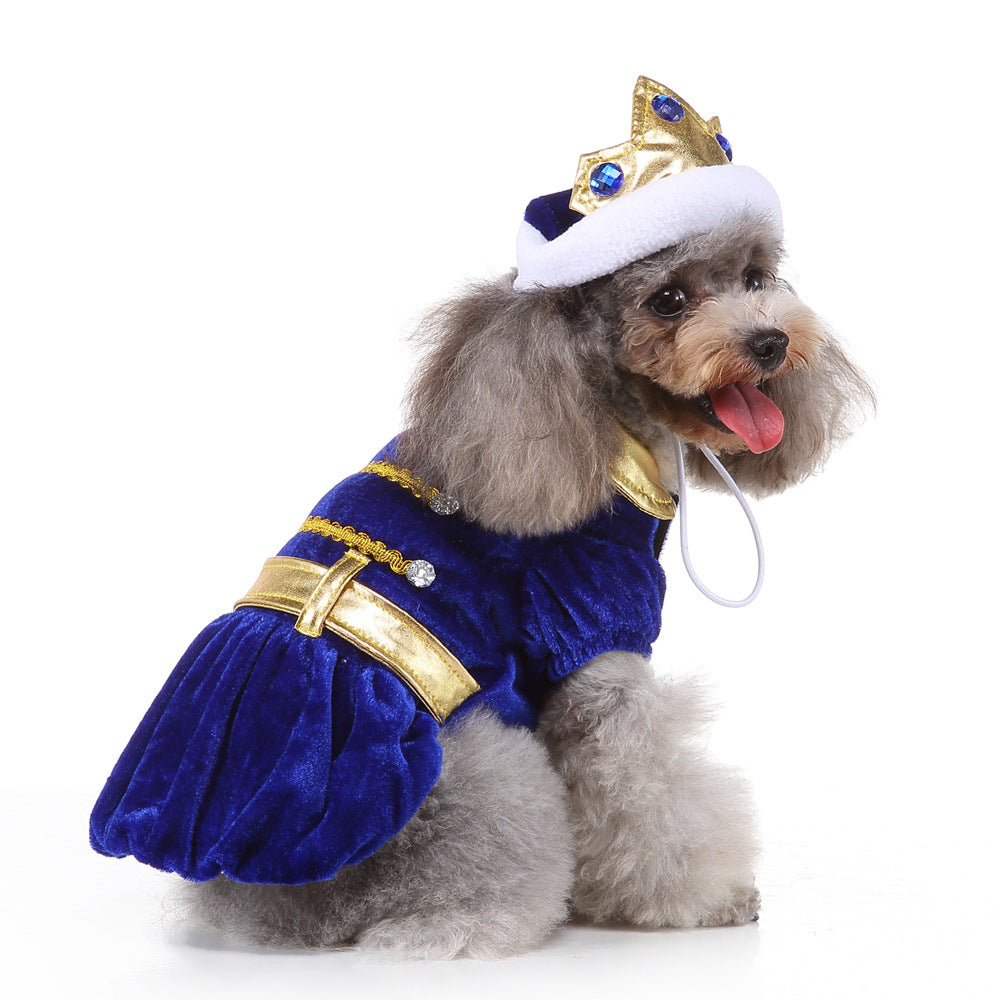 Funny clown and wizard dog costume, available in 18 styles, image 57