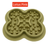 Non-Slip Silicone Slow Feeding Mat Bowl for Dogs and Cats in Square or Round Shape