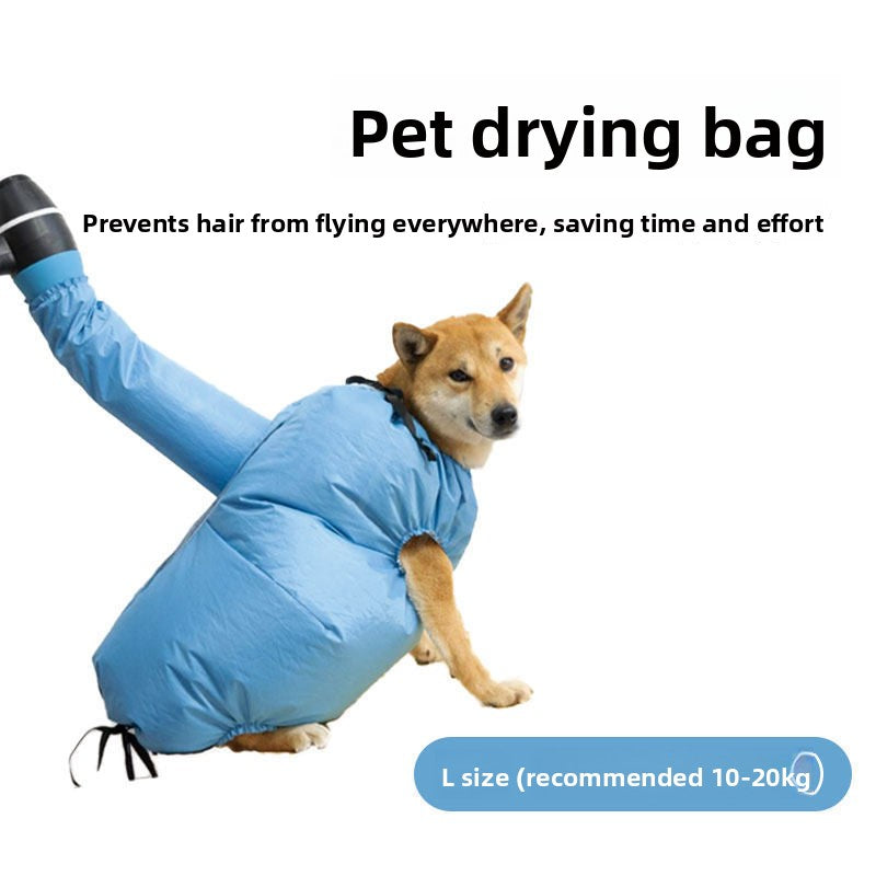 Quick Dry Pet Drying Bag for Dogs and Cats, Oxford Cloth Sack
