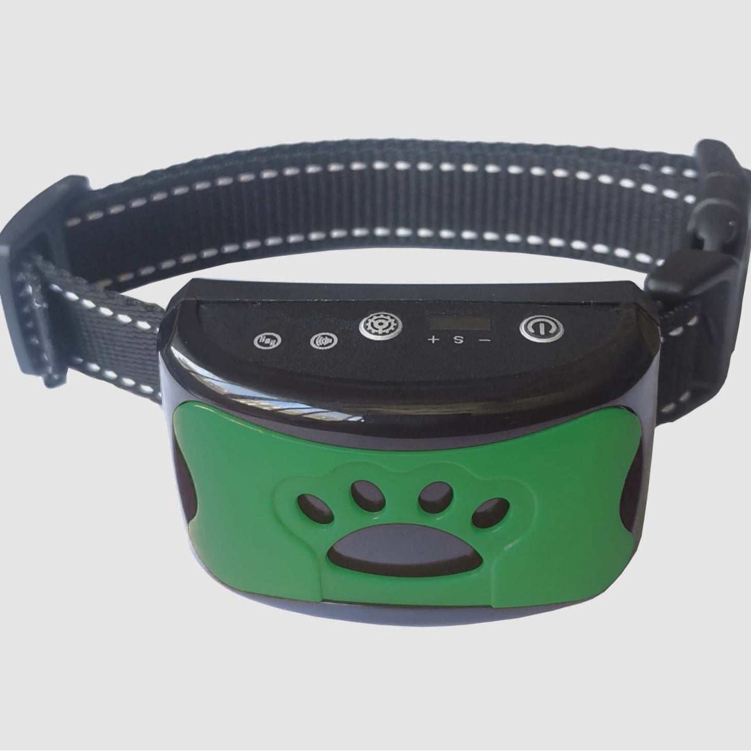 Yellow rechargeable dog bark control collar with vibration, photo 3
