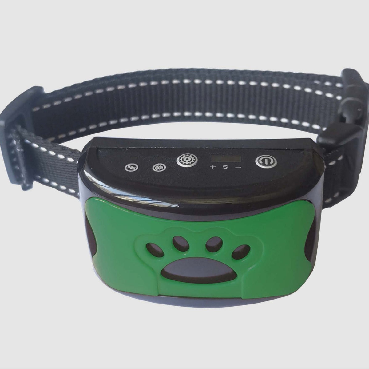 Yellow rechargeable dog bark control collar with vibration, photo 3