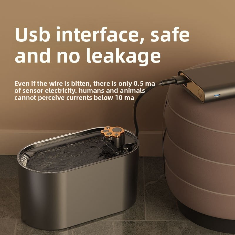 Automatic Pet Water Dispenser with Filtration System
