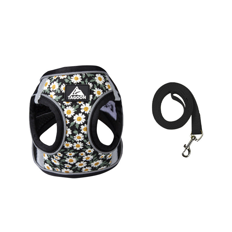 Breathable mesh dog harness and lead set, product image 29
