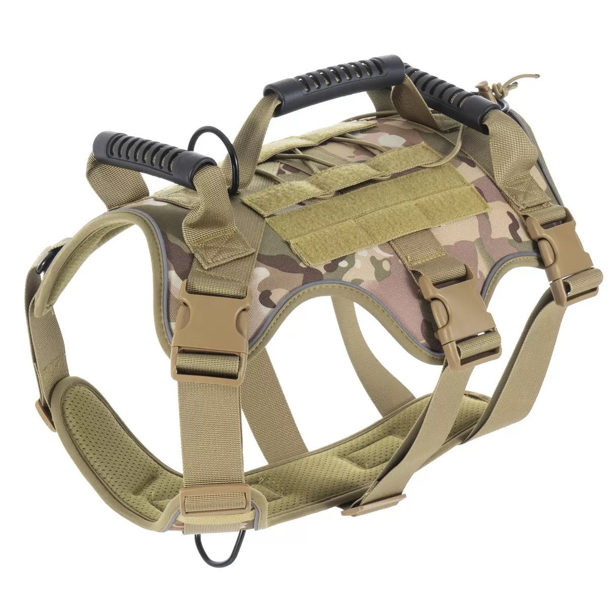 Tactical dog harness and lead set, main product photo