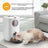 Automatic Pet Feeder 4.5L with Timed Programmable Feeding and App Control