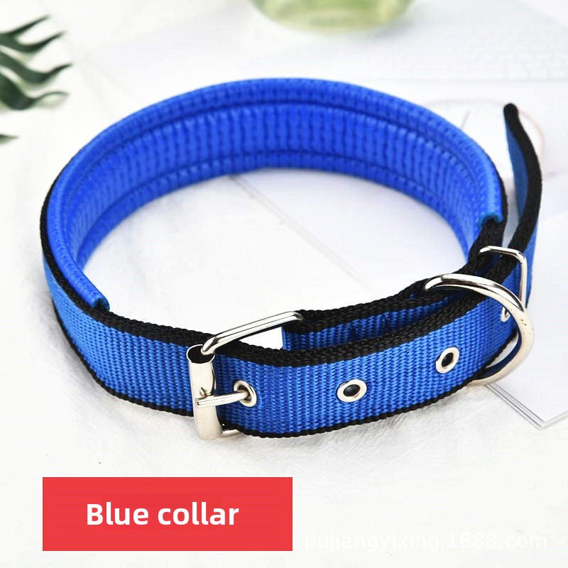 Reflective dog lead and collar set in Black 2-Piece Set, in a home setting