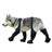Black waterproof dog shoe covers with anti-slip soles and back strap, product image 3
