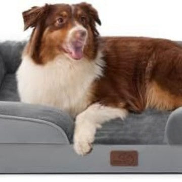 Square Sponge Pet Bed for Dogs and Cats, Supportive and Warm