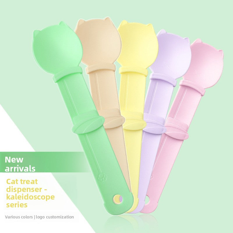 Pet Treat Dispenser Feeding Spoon