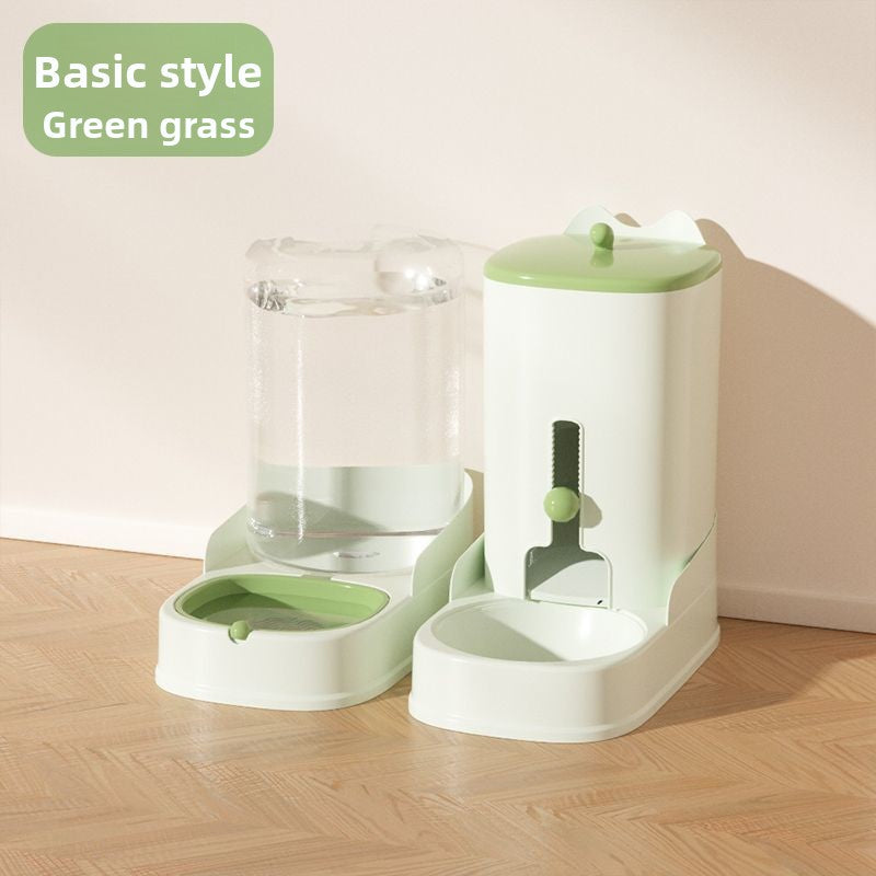 Automatic feeder and water dispenser