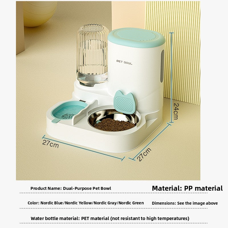 Automatic Pet Food and Water Dispenser