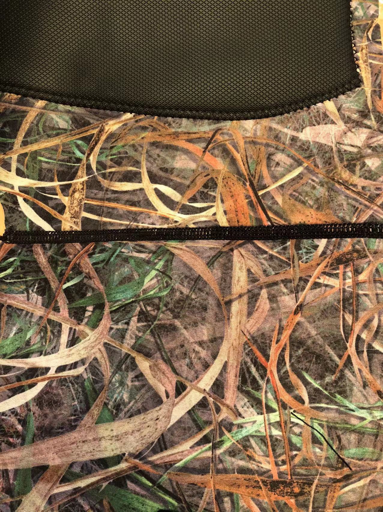 Camouflage neoprene dog vest for field and outdoor walks, view 7