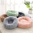 Round plush pet nest bed, photo 4 of 25