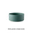 Raised glazed ceramic pet bowl on a stand in pastel yellow, view 24