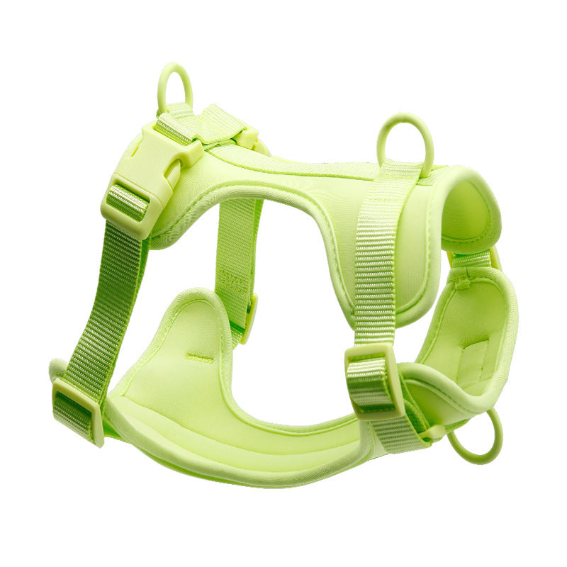 Waterproof PVC dog harness set, 4 sizes available