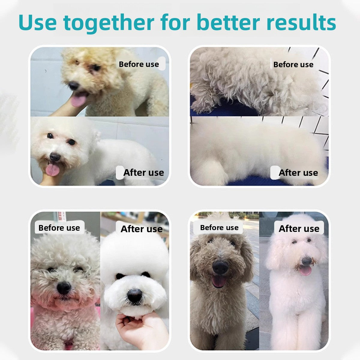 Pet Care Travel Kit, Grooming and Cleaning Set for Dogs and Cats