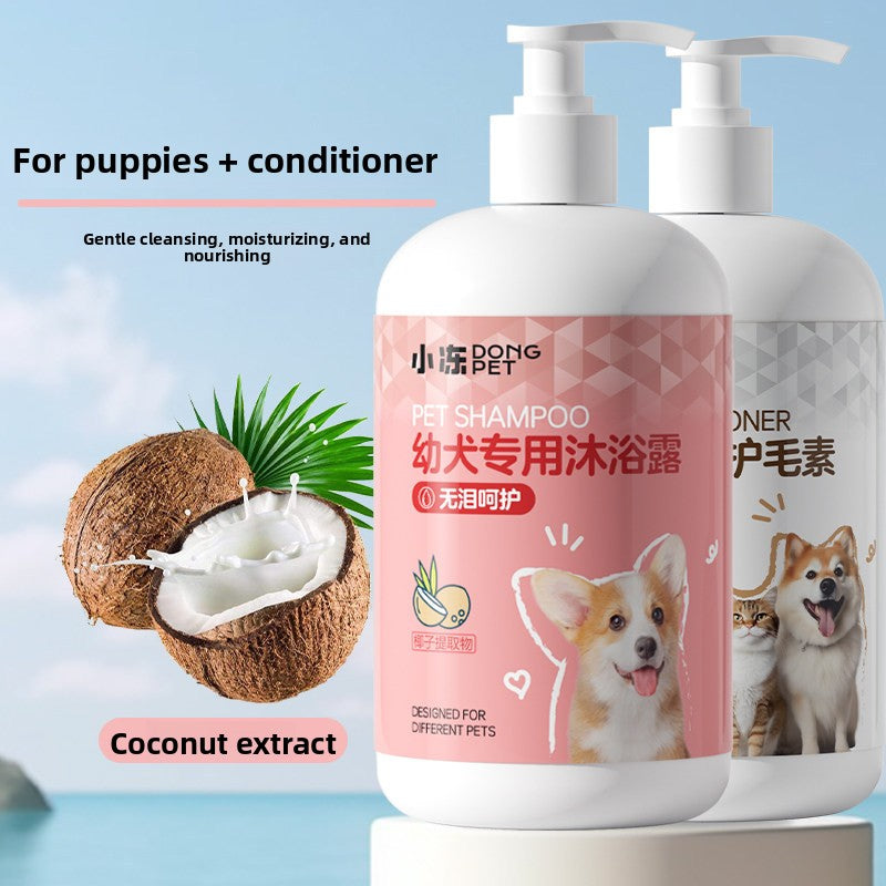 Pet Shampoo and Conditioner 500ml, Soothing or Antibacterial