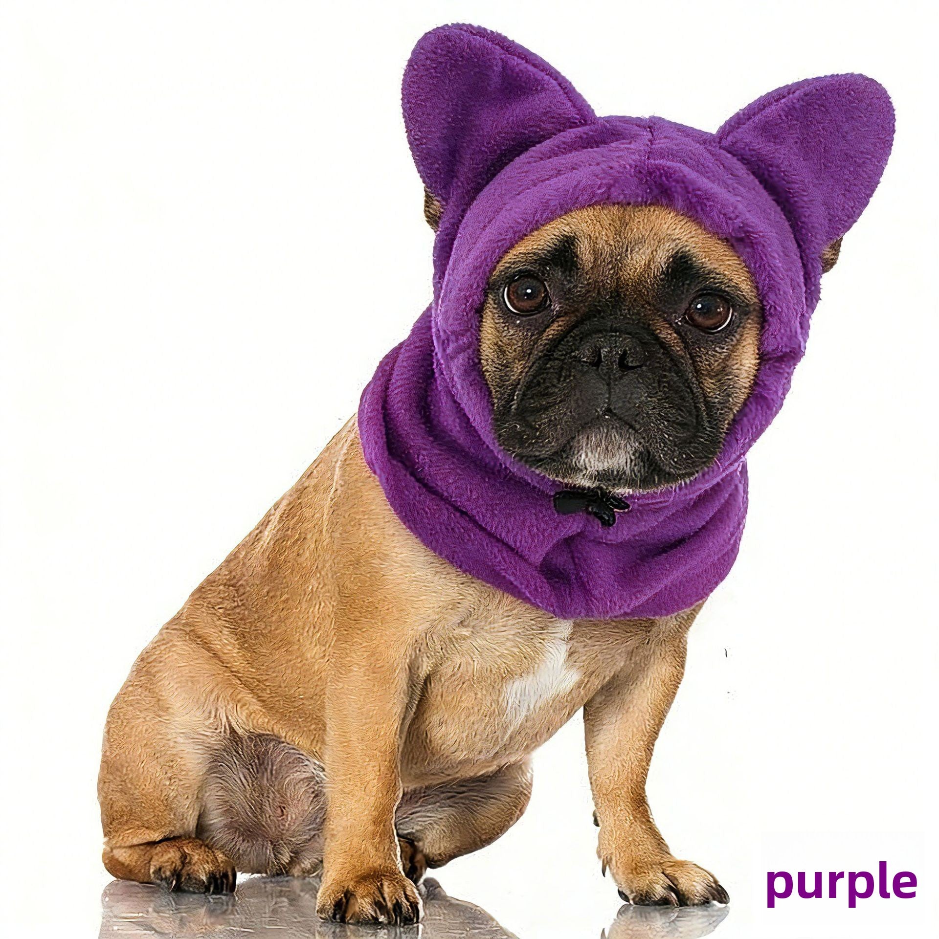 Windproof dog winter hood snood and neck warmer, product image 18